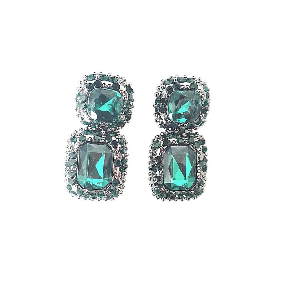 Like a Star Emerald Earrings